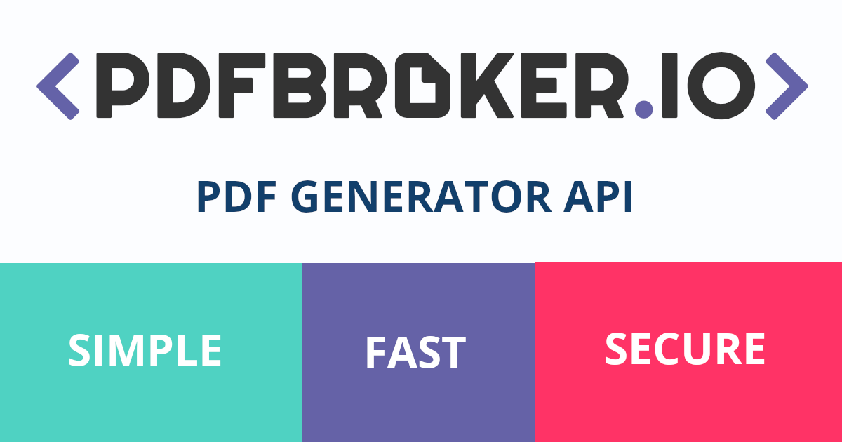 api - PdfBroker.io